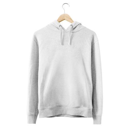 BEYAZ KAPÜŞONLU SWEATSHİRT