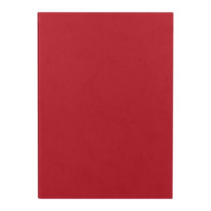 GİMAT KIRMIZI KARELİ TARİHSİZ DEFTER (19X25 CM)