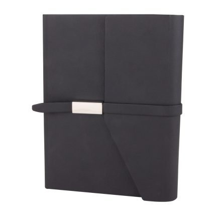 MOGAN SİYAH TARİHSİZ DEFTER (15x21 CM)