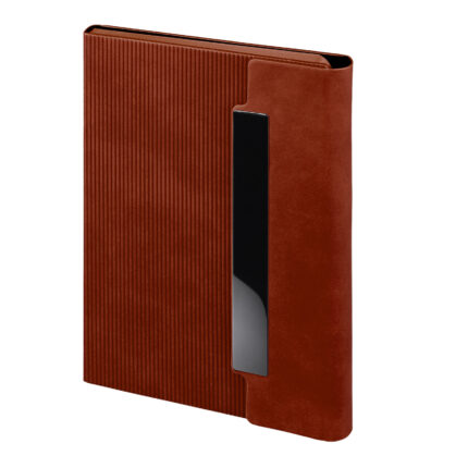 YILDIZ KAHVERENGİ TARİHSİZ DEFTER (15X21 CM)