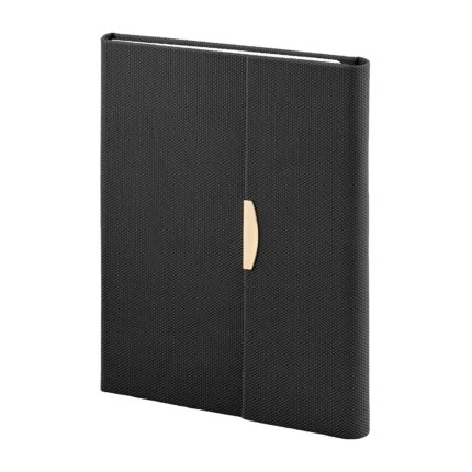 BAĞLICA SİYAH TARİHSİZ DEFTER (15X21 CM)