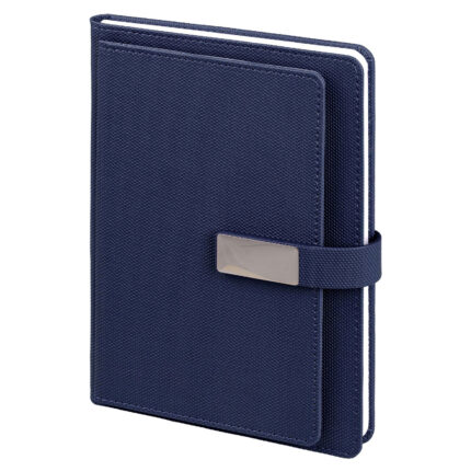 CİNNAH LACİVERT TARİHLİ AJANDA (15X21 CM)