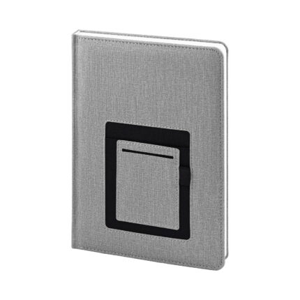 MEŞRUTİYET GRİ TARİHSİZ DEFTER (15X21 CM)